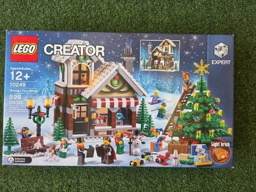 Lego Creator 10249 Winter Toy Shop Building Set NIB