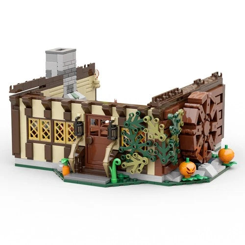 Sisters’ Cottage / Hut / House with Interior 1536 Parts Building Blocks Set