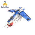 Gunship LAAT Muunilinst 10 MOC Model Building Blocks Set Starship Bricks Toy