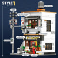 Japanese GAME STORE Buildings blocks Architecture Building Blocks toy gift