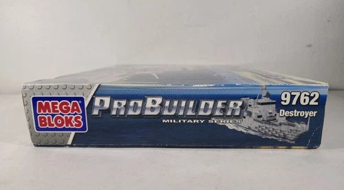 Mega Bloks ProBuilder Battle Group Series Set 9762 Destroyer 2003 FACTORY SEALED