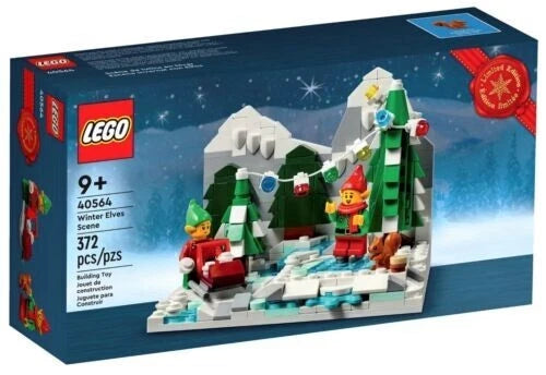LEGO 2022 HOLIDAY WINTER ELVES SCENE BUILDING SET 40564 372 PCS MISB