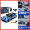 STEM Car Robot Building Kit 473 Pieces Remote Control Rechargeable App Coding