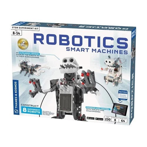 Thames & Kosmos Robotics Smart Machines STEM Kit Build 8 Robots 230 Pieces