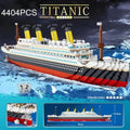 2401PCS Titanic Cruise Boat Ship Model Bricks Building Blocks MOC