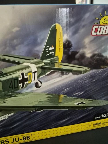 COBI Junkers Ju-88 1:32 1160pcs Scale Model Historical WWII Set 5733