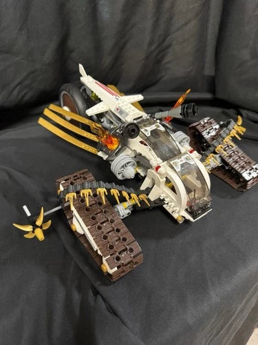 LEGO Ninjago Ultra Sonic Raider ( 9449 ) 99% Complete Build Only No minifigures