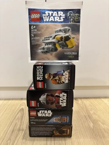 Lego Star Wars - 30728 + 75400 + 40675 + 40795 + 75390 - Brand New