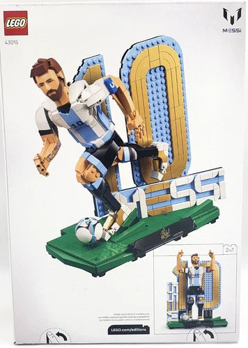 LEGO Editions LIONEL MESSI 43015 SOCCER LEGEND 958 PCS. BUILDING SET NEW SEALED