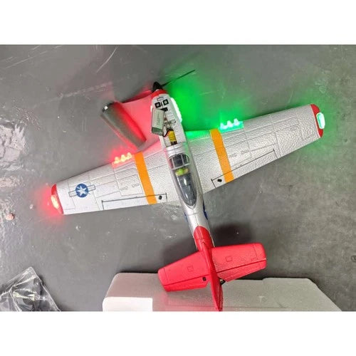 RC plane P51 Mustang 4-CH RC Airplane with Lights Remote Control Airplane Toys