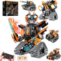 STEM Building Toys for Kids 6-14, 5In1 STEM Robot Building Kit for Kid, Remote &
