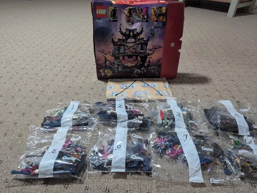 MEOW 71813 Ninjago Wolf Mask Shadow Dojo Opened Box.. Original Box Not Included