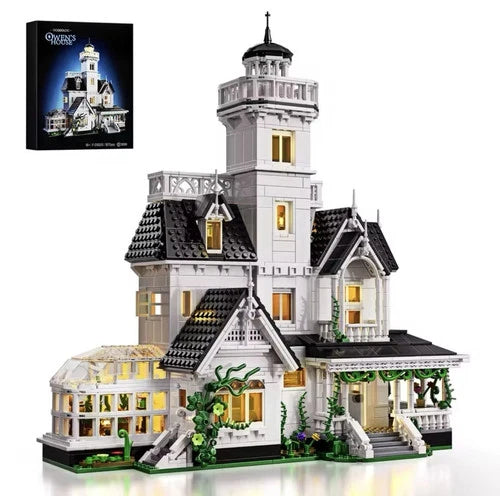 1877 Pcs Magic House Blocks Set Owens House Building Set Creator Architecture