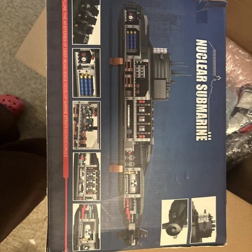 Strategic Nuclear Submarine Toy Building Blocks Set for Adult , WW2 Historica...