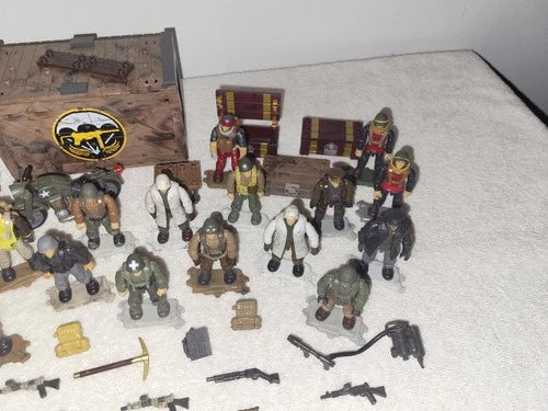 Call of Duty Mega Construx World War II WW2 Sets & Figure Lot Heroes Etc
