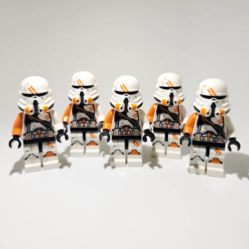 LEGO Star Wars Clone Airborne Trooper 212th Battalion Lot Of 5 sw0523