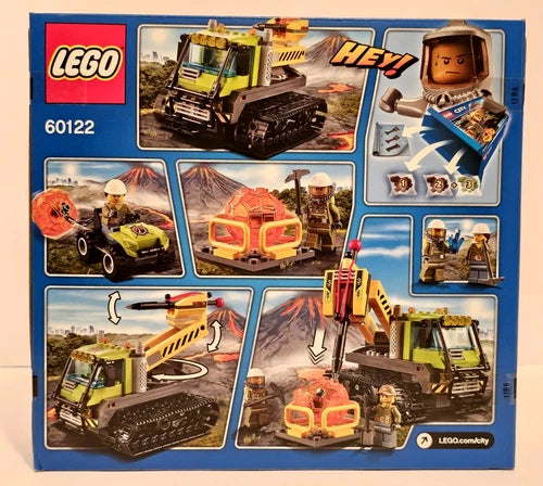 VOLCANO CRAWLER Lego City LEGO Set #60122 NEW Sealed RETIRED Unopened