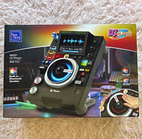 PANTASY DJ Player Building Blocks Set 85037 869pcs Bluetooth Speaker LED Lights