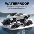 1:16 Tesla Monster Truck RC Car, Amphibious Remote Control Car 4WD All Terrain