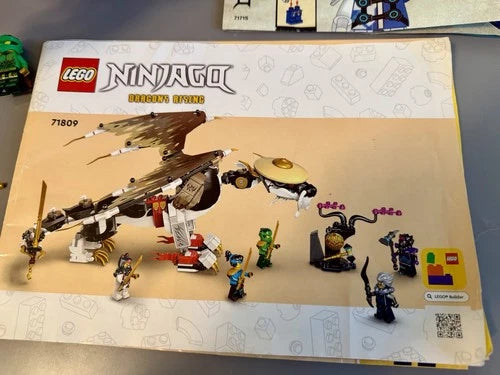 MEOW NINJAGO Egalt the Master Dragon 71809 + Jay Avatar - Arcade 71715