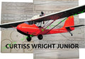 Curtiss Wright Junior 44" RC Airplane Kit Balsa & Ply Airplane Short Kit