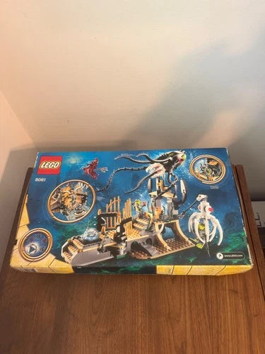 Lego Atlantis Gateway Of The Squad 8061 New Sealed Retired Set Damaged Box