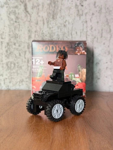 Travis Scott Rodeo Building Blocks Figure Set Canvasdon Limited Edition