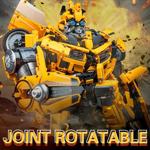 MOC Building Blocks K-Box V5007 transformation DJ-Rambo Man Robot Toys
