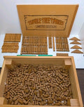 Tumble Tree Timbers Set with Rare Rolling Case 325 Pcs NICE and FREE SHIPPING