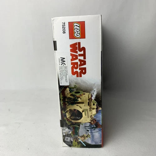 Lego Star Wars Yoda's Hut 75208 New Sealed 229 pcs 3 Figures 2018 Retired
