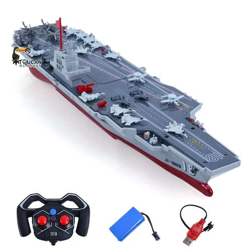 LowPrice 2.4GHz RC Boat Aircraft Carrier Warship S19 Electric Water Toys RTR