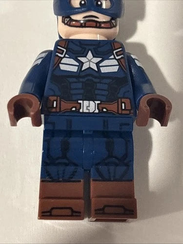 MEOW Marvel Captain America Minifigure #sh1128 Set #76354 SHEILD Helicarrier New