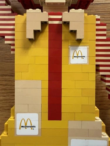 Vintage 1984 McDonald's LEGO Ronald McDonald Store Display Statue - Rare AS-IS