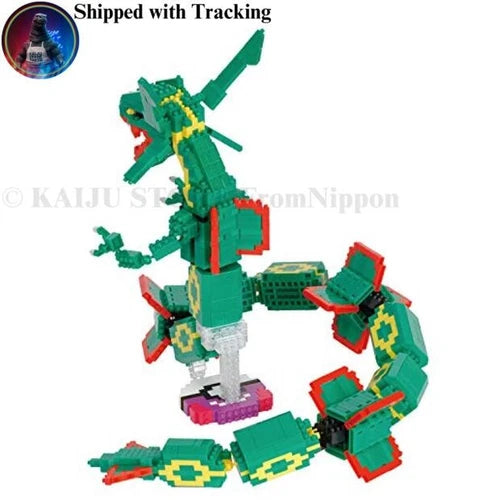 Rayquaza Building Blocks Nanoblock Pokemon Extreme DX Kawada NBPM-074