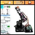 Programmable 4DOF Smart Robot Arm Kit for Arduino & ESP32 - Joystick/Web Control