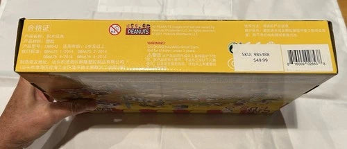 Linoos Peanuts Snoopy Circus 379 Pieces Building Block Set #LN8042 New Sealed