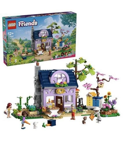LEGO Friends Beekeepers' House and Flower Garden Toy Building Set - Ages 12+New