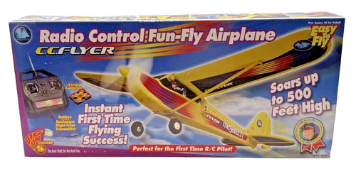 MEGATECH C.C. Flyer RC Airplane NIB Vintage Fun-Fly Radio Control Plane