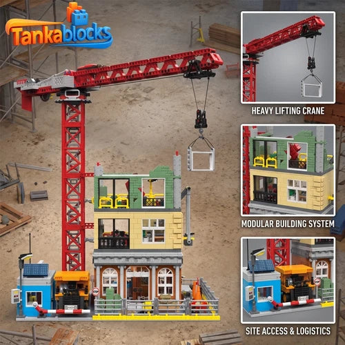 Art Museum Construction Site Modular Building Blocks Birthday Christmas gift
