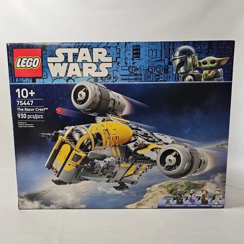 LEGO Star Wars The Razor Crest Mandalorian (75447) SEALED 930 Piece Building Set
