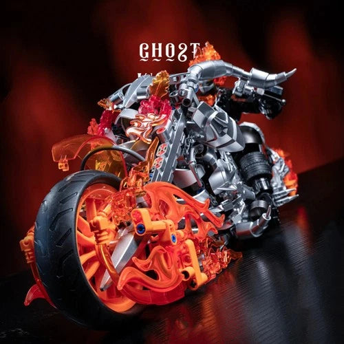 MOC Ghost Rider Motor Bike Building Blocks 1436pcs Super Heroes Movie Bricks Set