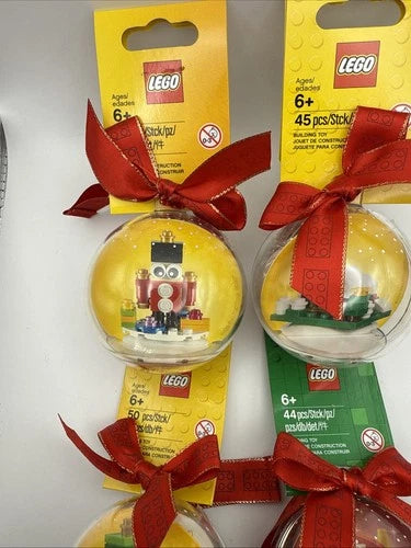 LEGO Seasonal: Gifts Holiday Ornaments Lot