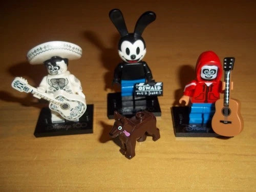 Lego Minifigures Disney Series lot of 13 Pinocchio,Oswald,Rapunzel,Stitch + more
