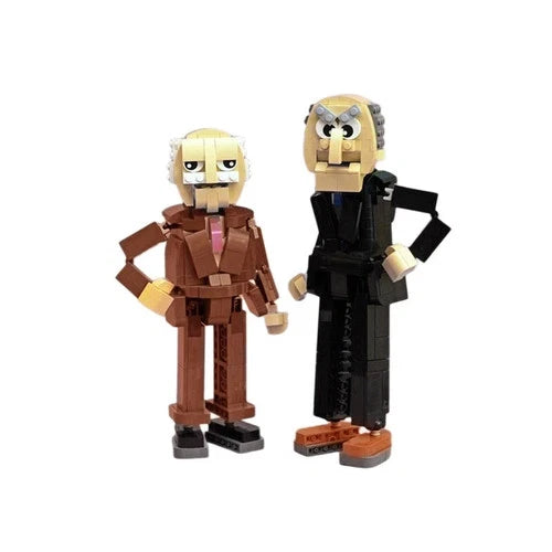 MOC Statler & Waldorf Building Block Model Kit Toy Gift 872 Pcs