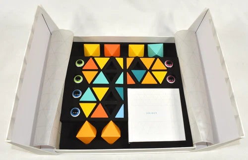 Trido Honey Magnetic Art 3D Building Shapes Large Incomplete Set 31-Piece & Book