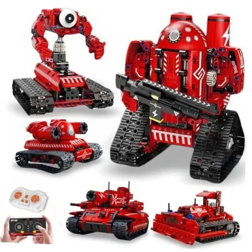 STEM Robot Building Kit \| Programmable, RC Robot Set, Display