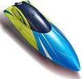 Remote Controlled Boat with LED Light, RC Speedboat Gift, Self-Righting Remot -C