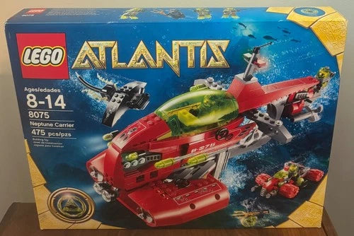 LEGO Atlantis Neptune Carrier 8075 New Sealed Retired Set