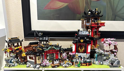 LEGO NINJAGO Old Town 71861 4851pc Limited Edition With 6 Extra Figures