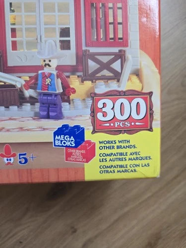 Vintage Mega Bloks Western Cactus Town #9204 Complete In Box *Brand New*